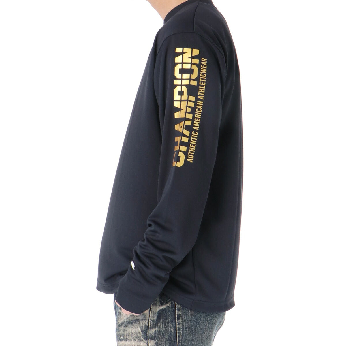 チャンピオン Tシャツ メンズ ブラック ネイビー ホワイト C3CV412