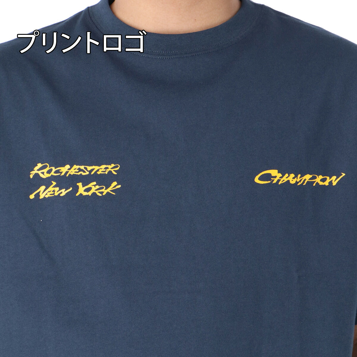 チャンピオン Tシャツ メンズ メンズカジュアル ホワイト ネイビー ベージュ C3D319