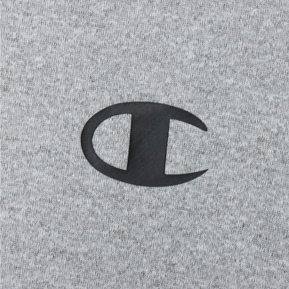 チャンピオン トレーナー スウェット テックウィーブ スウェットシャツ メンズ ブランド クルーネック スエット Champion 半袖 ドライ 裏毛 バックプリント付き 黒 C3DS002 大きいサイズ 有 スポーツウェア トレーニングウェア スポーツ おしゃれ - 【公式】限定ジャージのタケスポ（Limited jersey takespo）