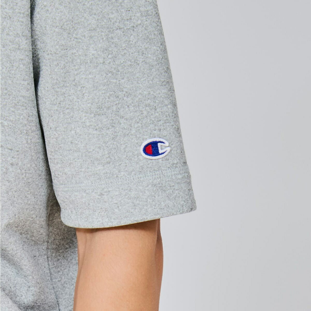 チャンピオン トレーナー スウェット テックウィーブ スウェットシャツ メンズ ブランド クルーネック スエット Champion 半袖 ドライ 裏毛 バックプリント付き 黒 C3DS002 大きいサイズ 有 スポーツウェア トレーニングウェア スポーツ おしゃれ - 【公式】限定ジャージのタケスポ（Limited jersey takespo）