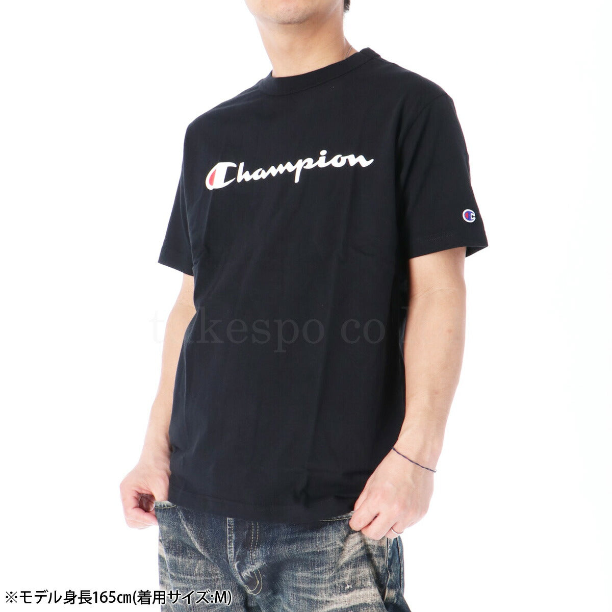 チャンピオン Tシャツ メンズ ホワイト グレー ブラック ネイビー グリーン ベージュ C3X353