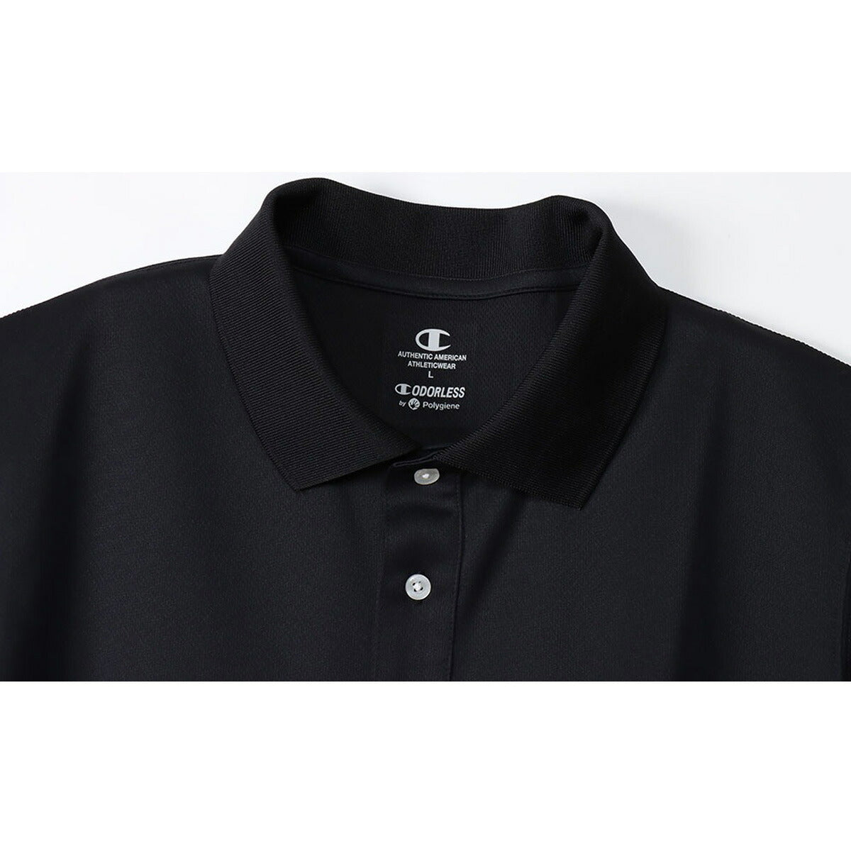 チャンピオン ポロシャツ メンズ POLO SHIRT ブラック ホワイト ネイビー C3XS396