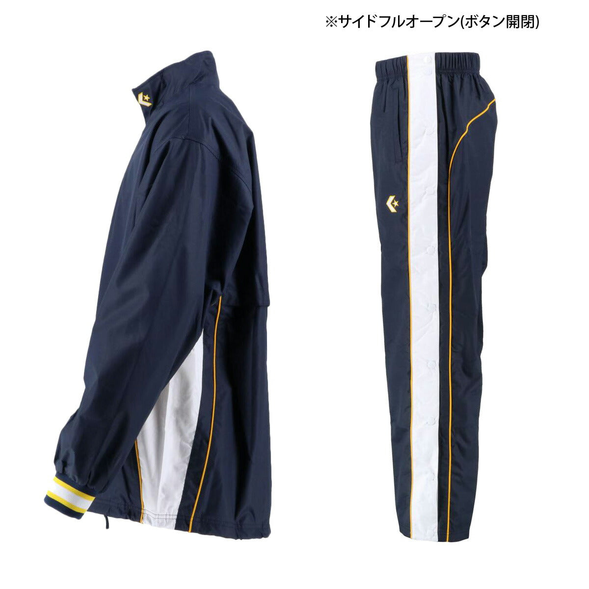 コンバース ユニセックス ウインドブレーカー上下 CONVERSE アパレル 上下 CB182102S/CB182102P