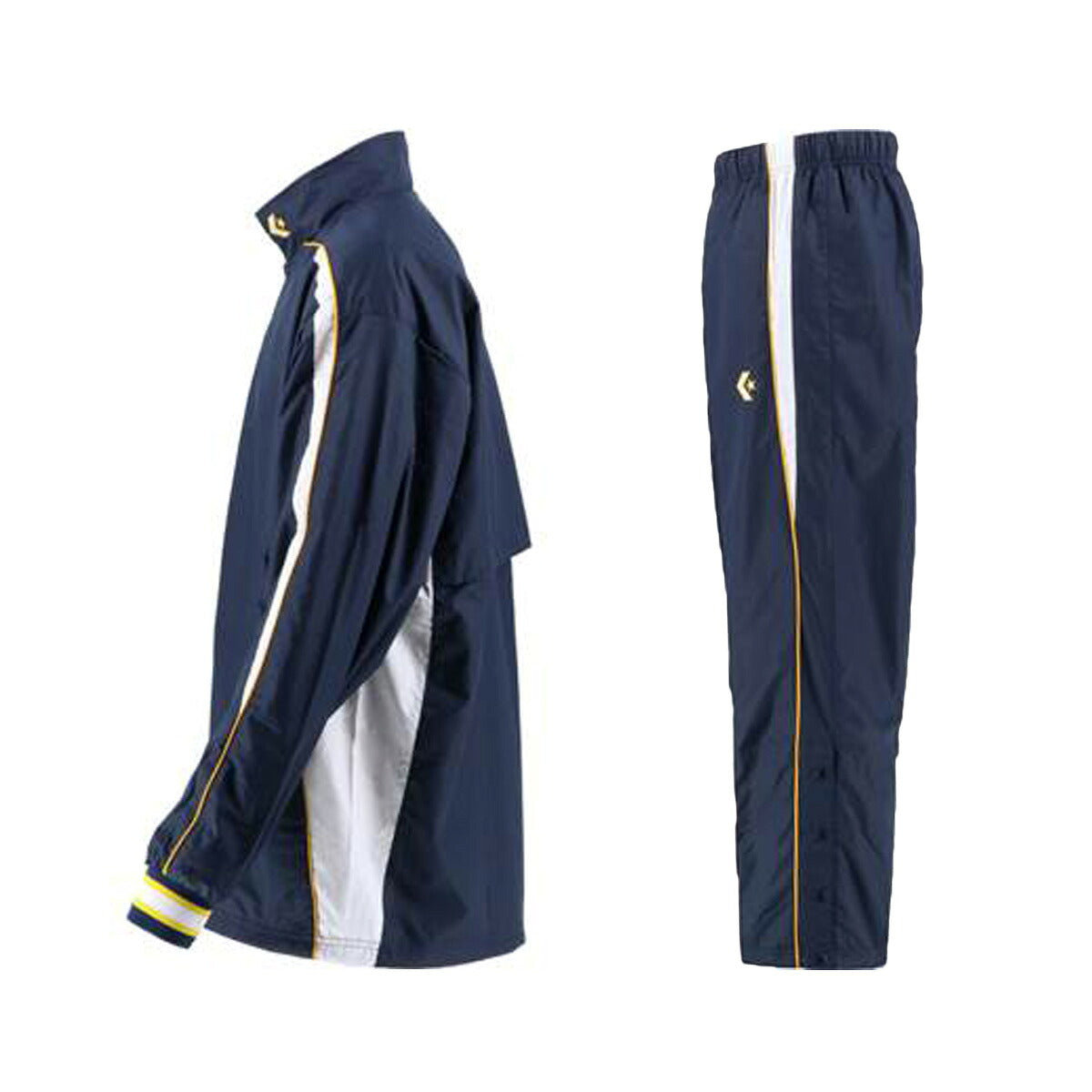 コンバース ウインドブレーカー 上下 メンズ レディース ブラック ネイビー ホワイト CB182501S