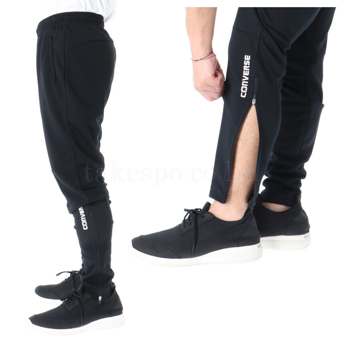 コンバース ジャージ 上下 メンズ チーム ブラック ネイビー CB231251