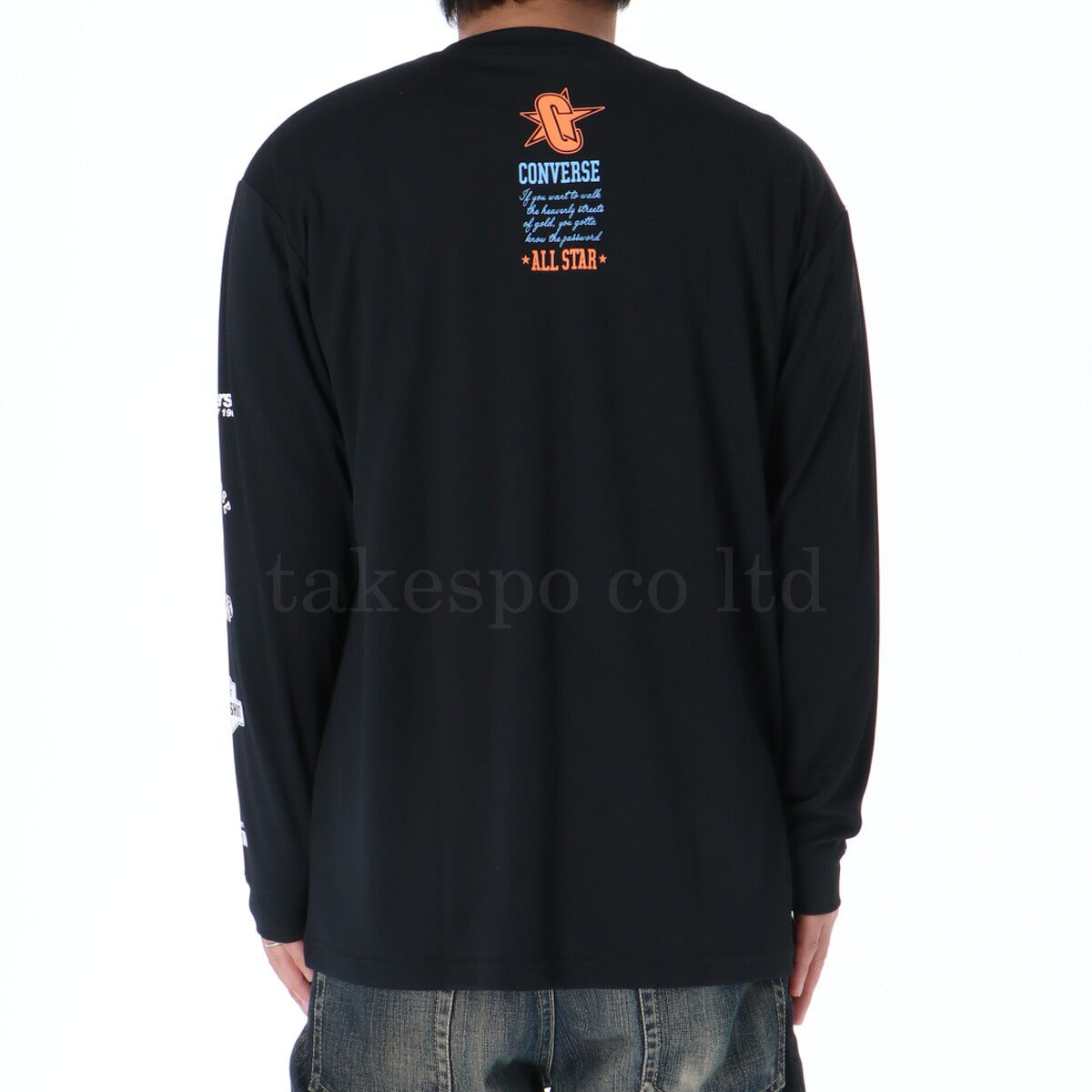 コンバース メンズ Tシャツ プリントロングスリーブシャツ CONVERSE アパレル 上 CB242361L