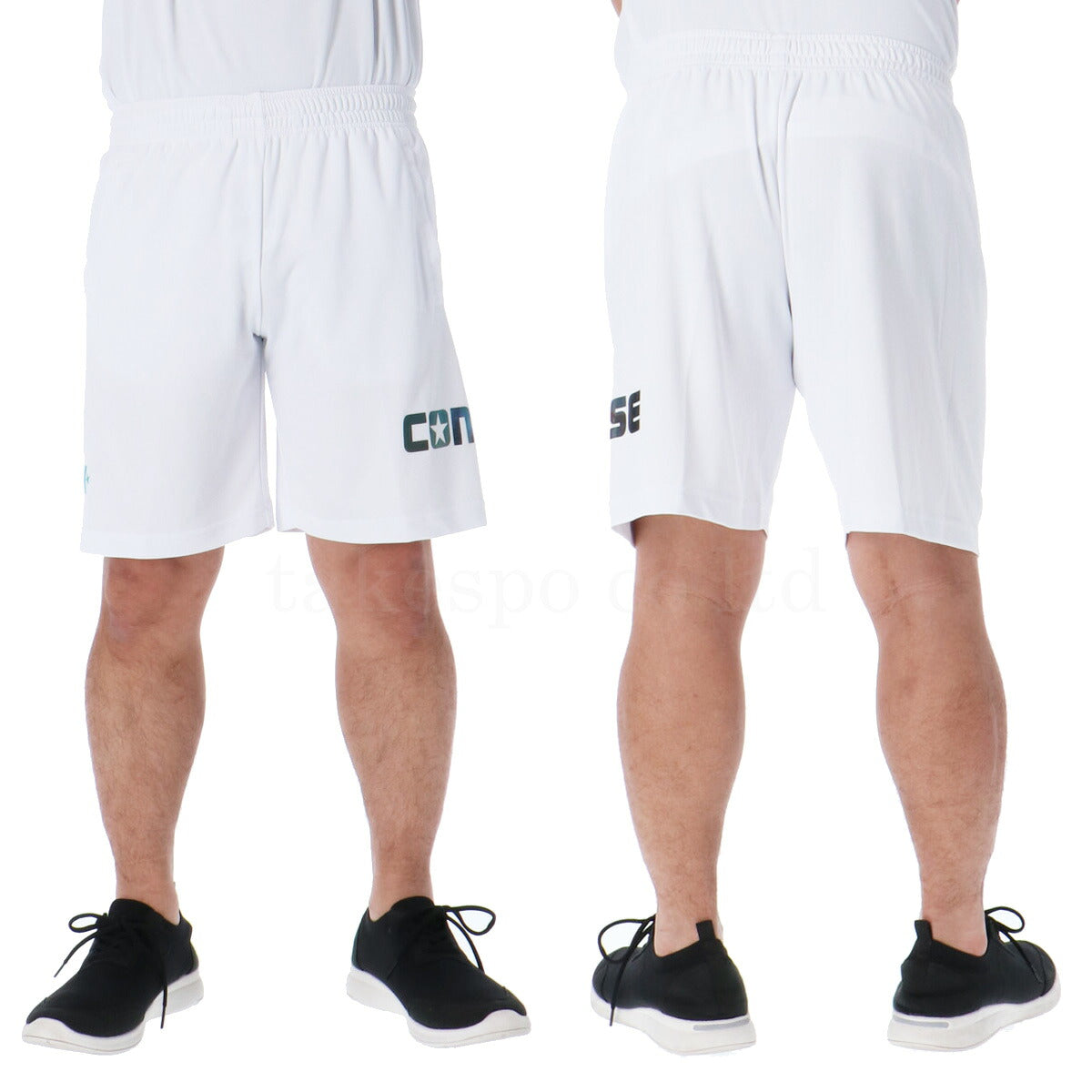 コンバース Tシャツ ハーフパンツ 上下 メンズ 5S ホワイト ブラック ネイビー CB251361