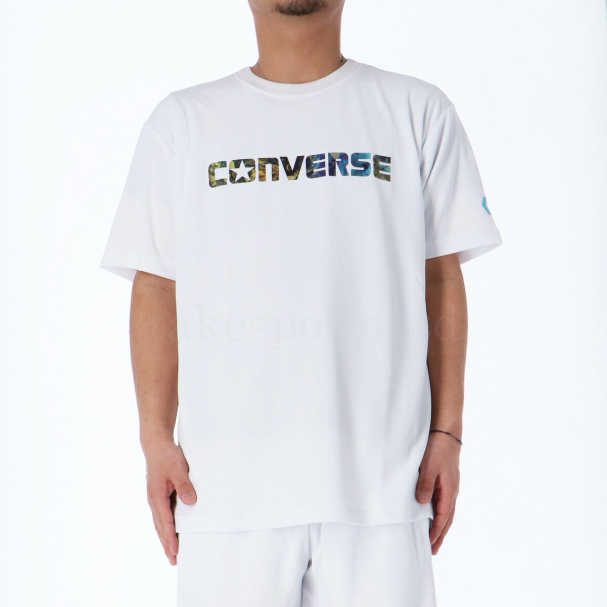 コンバース Tシャツ ハーフパンツ 上下 メンズ 5S ホワイト ブラック ネイビー CB251361