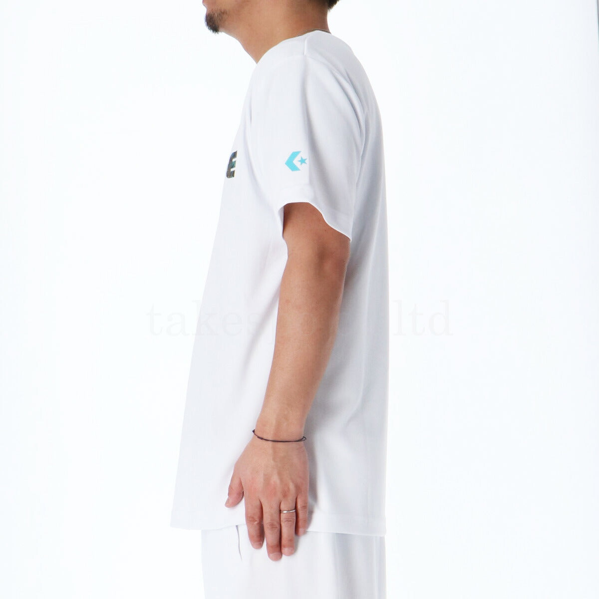 コンバース Tシャツ ハーフパンツ 上下 メンズ 5S ホワイト ブラック ネイビー CB251361