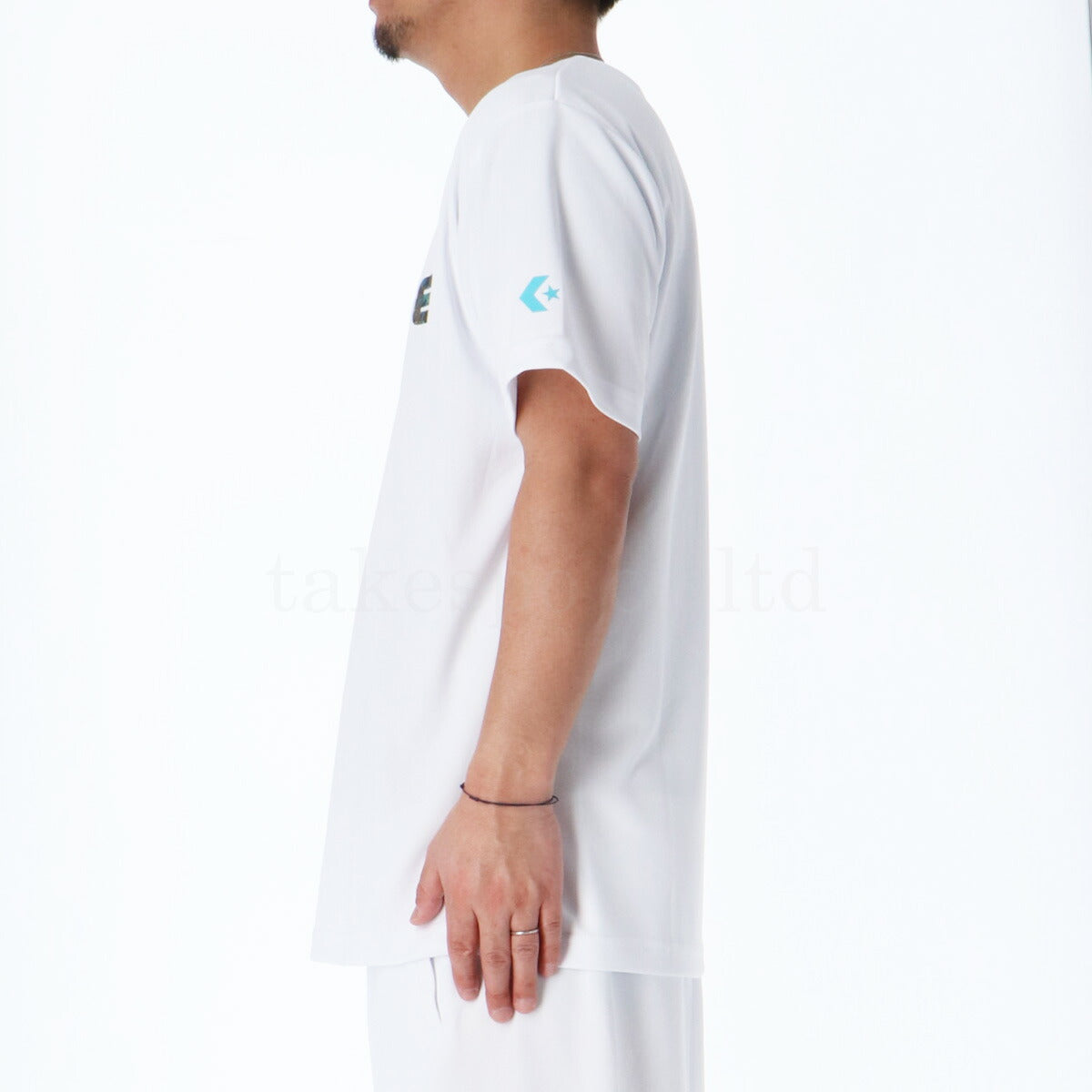 コンバース Tシャツ ハーフパンツ 上下 メンズ 5S ホワイト ブラック ネイビー CB251361