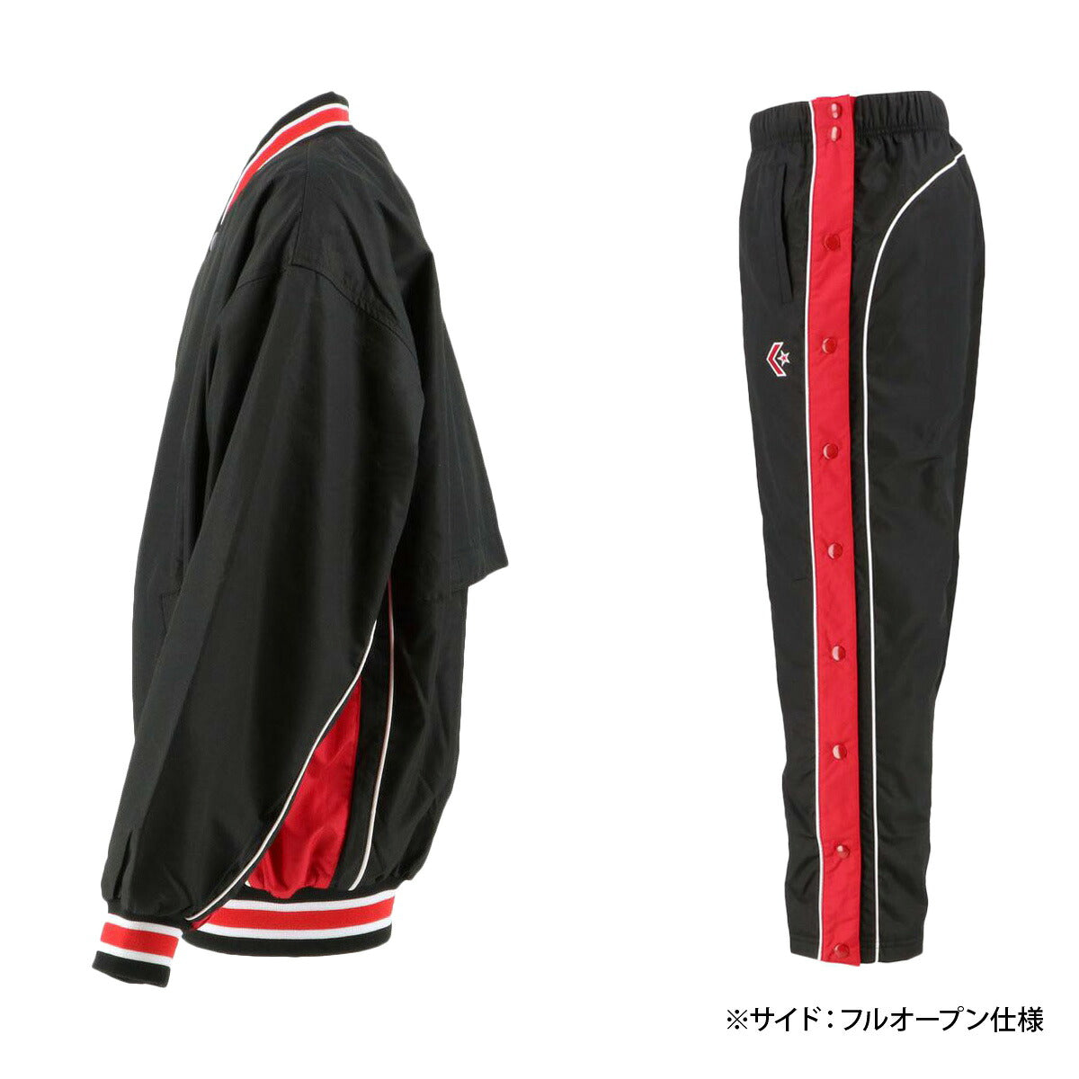 コンバース ジュニア ウインドブレーカー上下 CONVERSE アパレル 上下 CB482501S/CB482501P