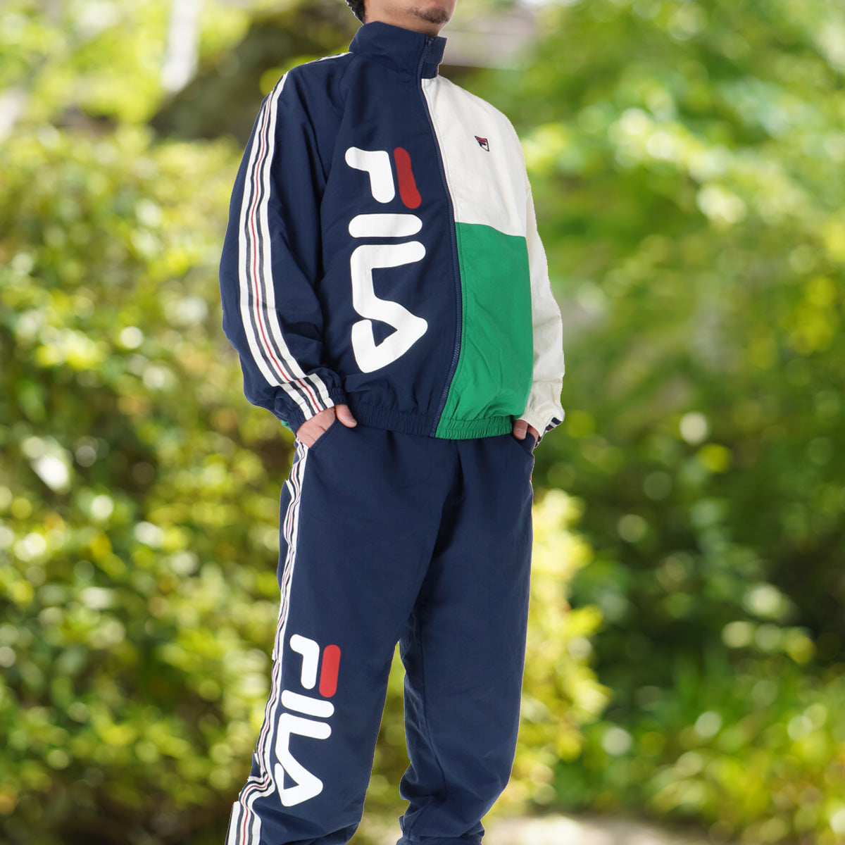 フィラ ウインドブレーカー 上下 メンズ CE6SDU001