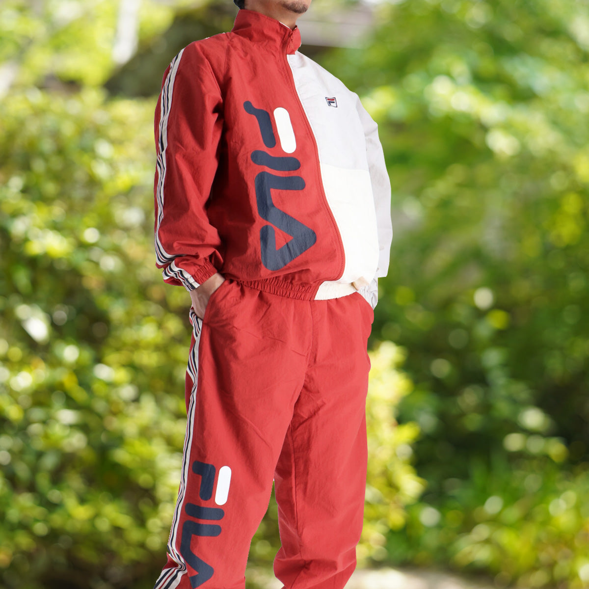 フィラ ウインドブレーカー 上下 メンズ CE6SDU001