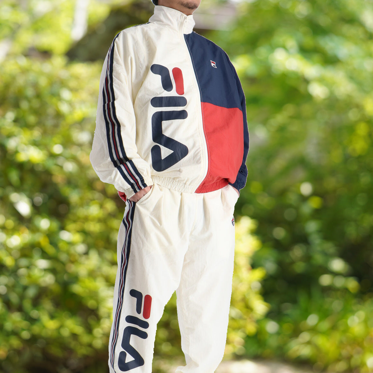 フィラ ウインドブレーカー 上下 メンズ CE6SDU001