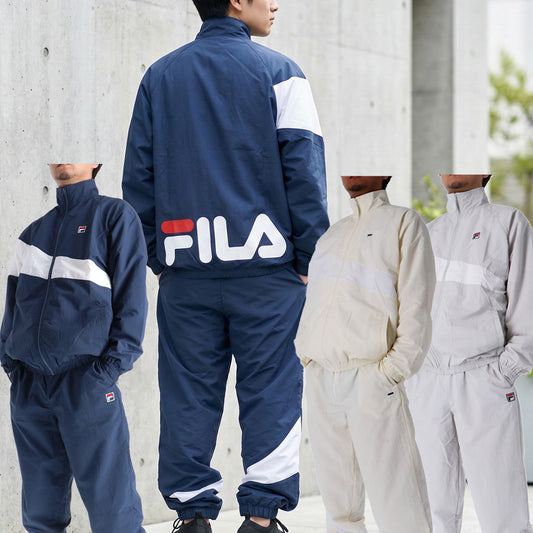 フィラ メンズ ウインドブレーカー上下 FILA アパレル 上下 CE6SDU013/CE6SCU014