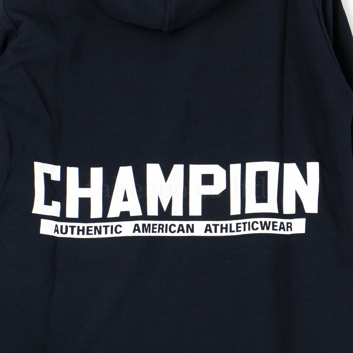 チャンピオン スウェット 上下 ジュニア HOODED SWEATSHIRT SWEATPANTS ブラック CKAS104