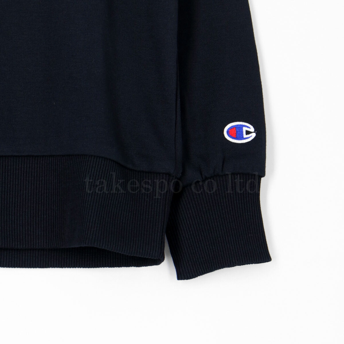 チャンピオン スウェット 上下 ジュニア HOODED SWEATSHIRT SWEATPANTS ブラック CKAS104