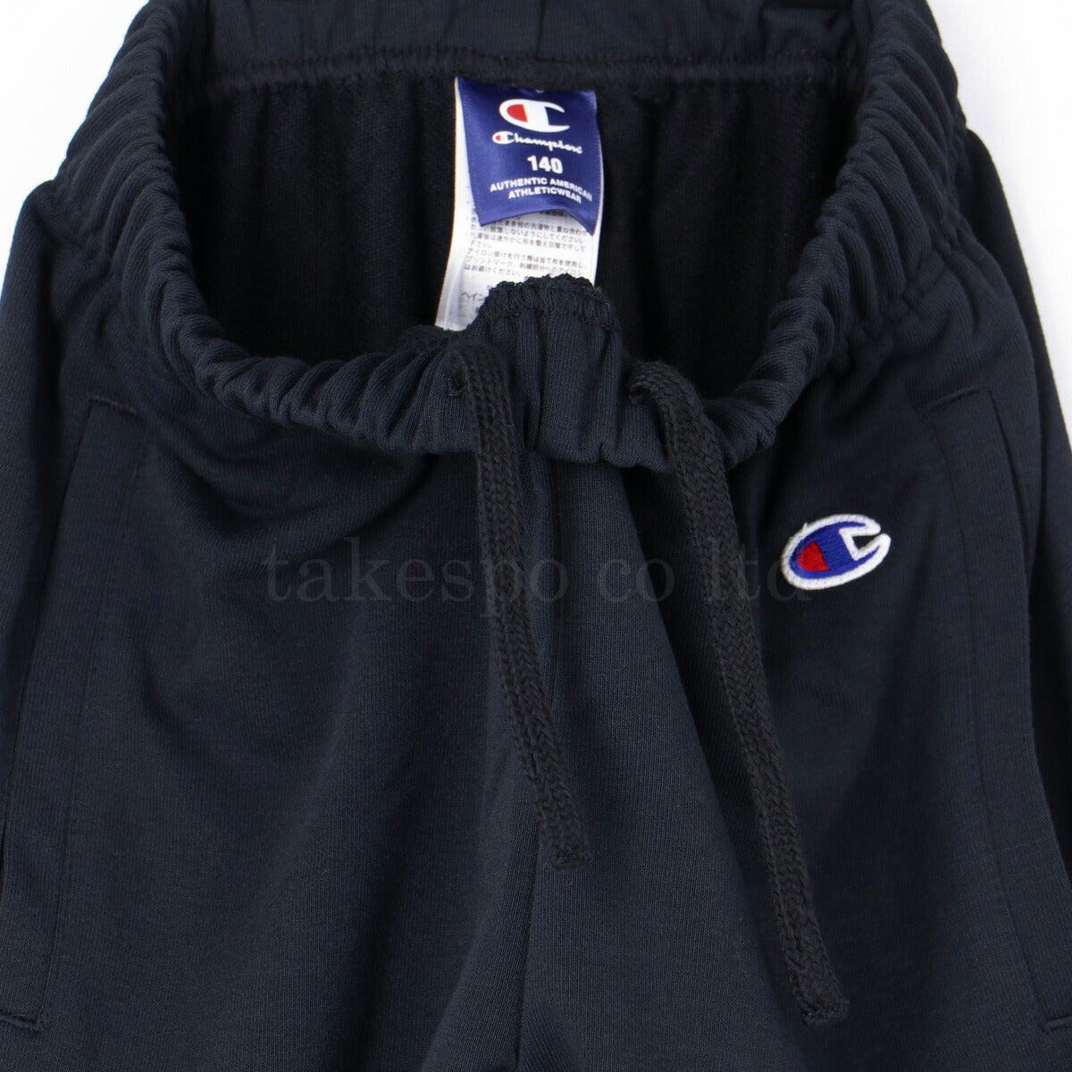 チャンピオン スウェット 上下 ジュニア HOODED SWEATSHIRT SWEATPANTS ブラック CKAS104