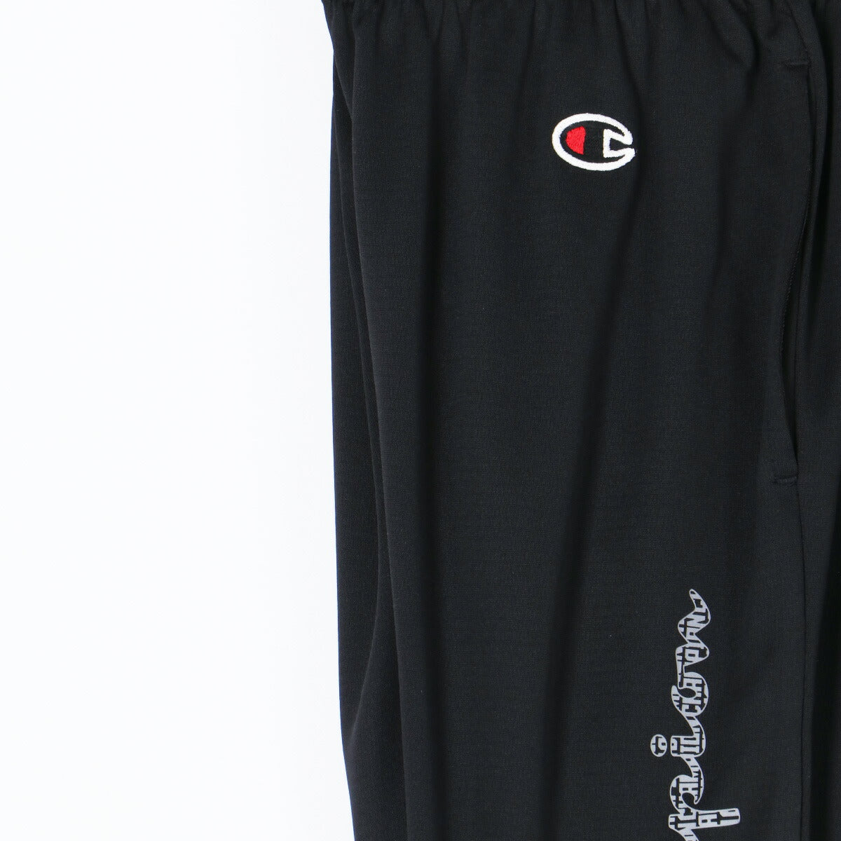 チャンピオン Tシャツ ハーフパンツ 上下 ジュニア メッシュ ホワイト ブラック CKBS323