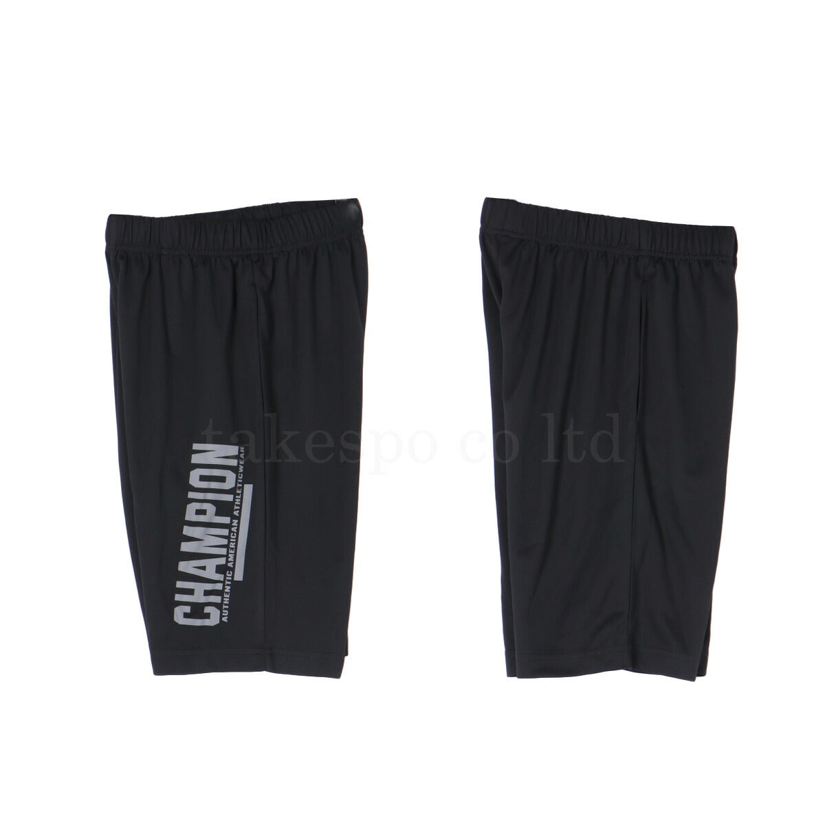 チャンピオン Tシャツ ハーフパンツ 上下 ジュニア ロゴ ブラック ホワイト CKBSW03