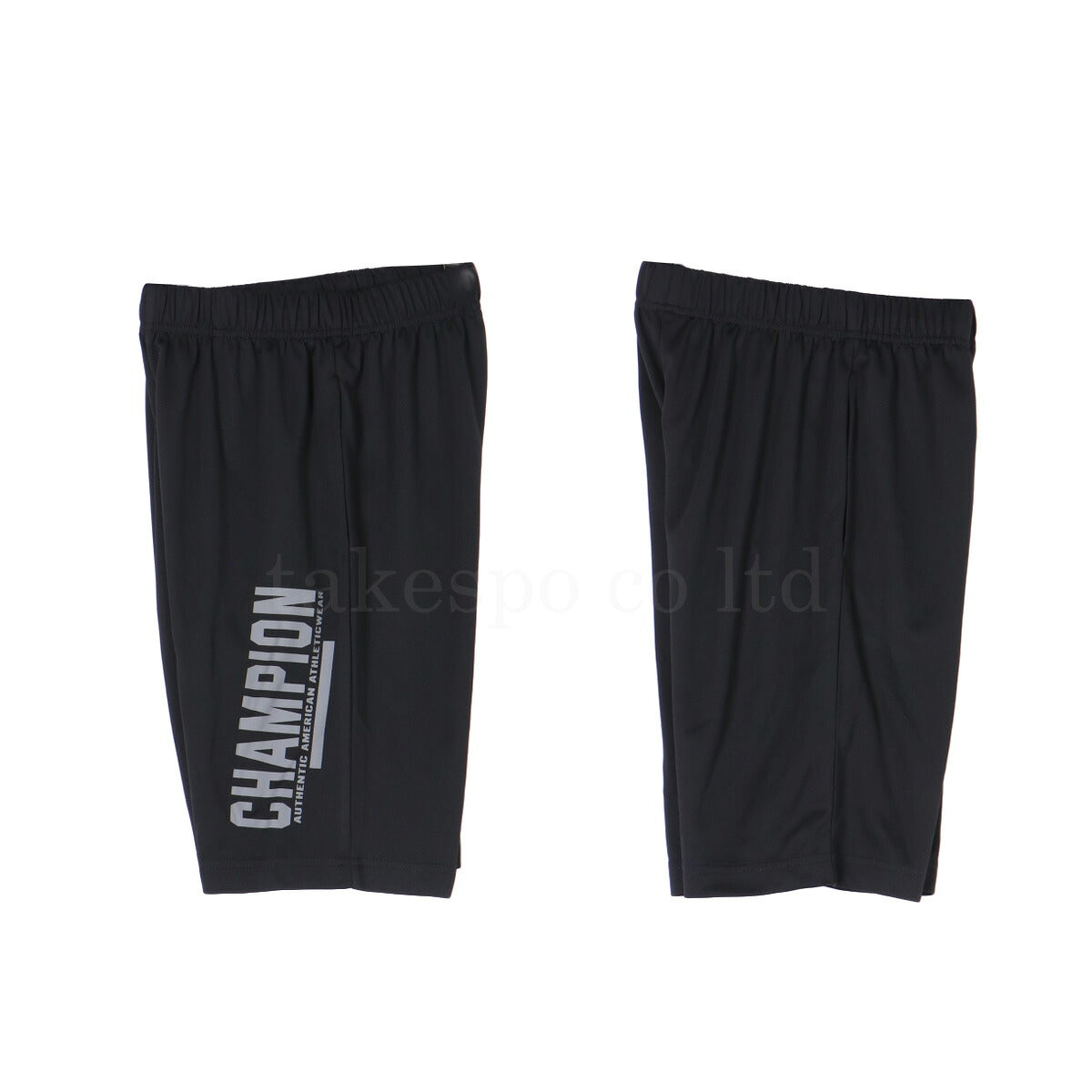 チャンピオン Tシャツ ハーフパンツ 上下 ジュニア ロゴ ブラック ホワイト CKBSW03