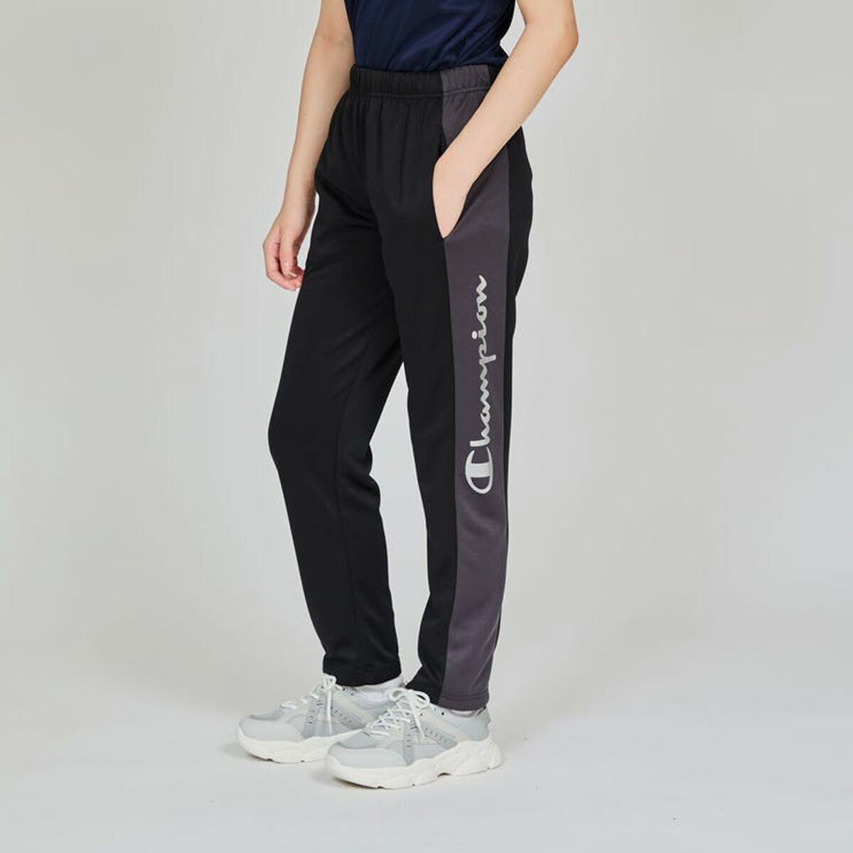 チャンピオン ジャージ上下 スポーツ ジャージ 上下 セットアップ ジュニア ブランド Champion フルジップ 吸汗 速乾 袖ロゴ トラックスーツ カモ 迷彩 CKBSW05 あす楽 3ds SALE セール 上下セット 男 女の子 キッズ スポーツウェア トレーニングウェア おしゃれ - 【公式】限定ジャージのタケスポ（Limited jersey takespo）