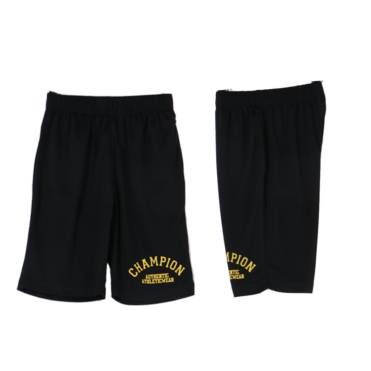 チャンピオン Tシャツ ハーフパンツ 上下 ジュニア ブラック ホワイト CKDSW05