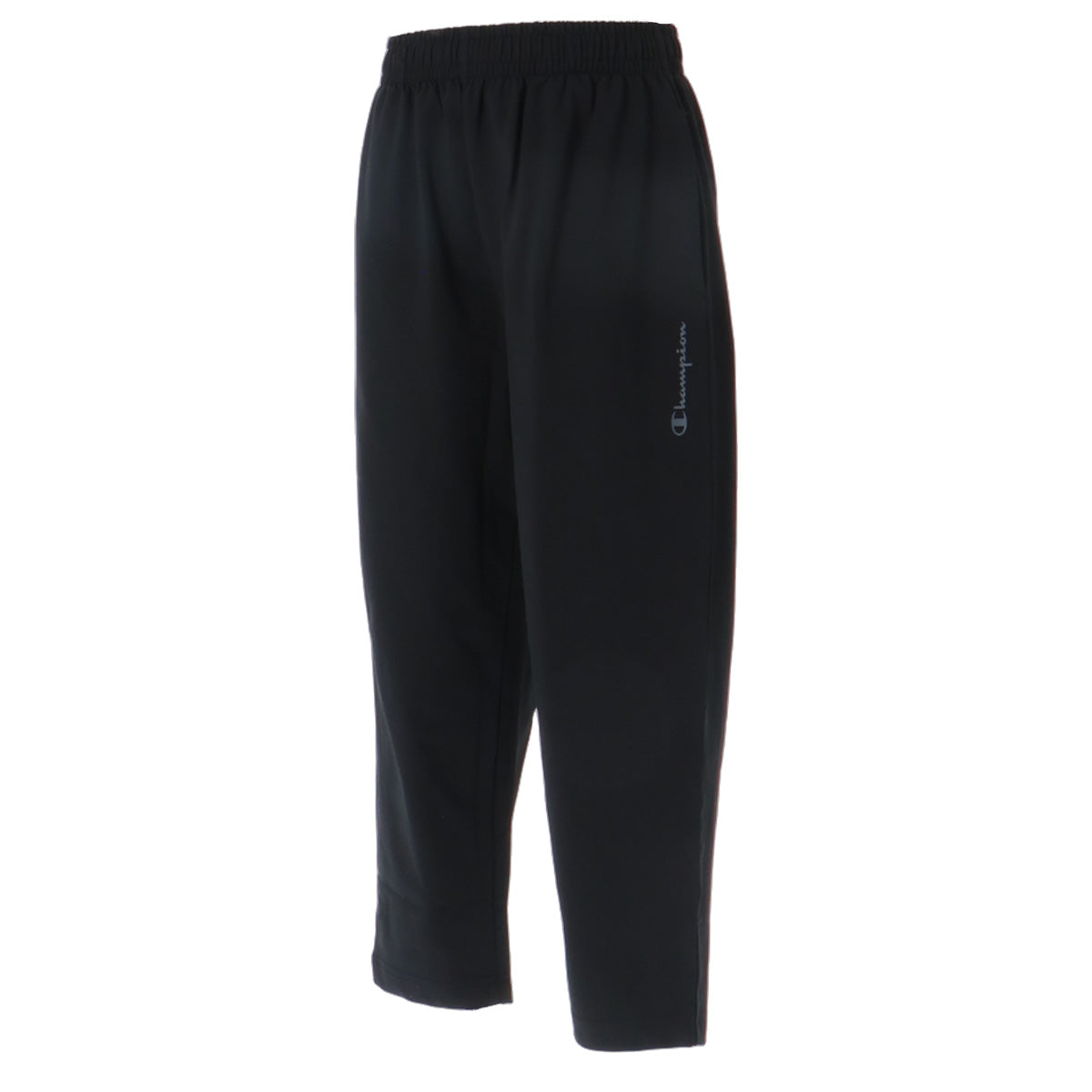 チャンピオン ジャージ 下 ロングパンツ ジュニア ブランド ジャージパンツ トレーニング トラックパンツ Champion 速乾 ストレッチ UVカット 黒 CKES203 ブラック 新作 男 女の子 キッズ スポーツウェア