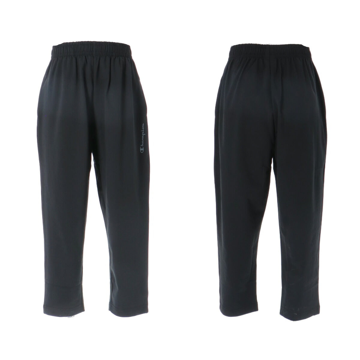 チャンピオン ジャージ 下 ロングパンツ ジュニア ブランド ジャージパンツ トレーニング トラックパンツ Champion 速乾 ストレッチ UVカット 黒 CKES203 ブラック 新作 男 女の子 キッズ スポーツウェア