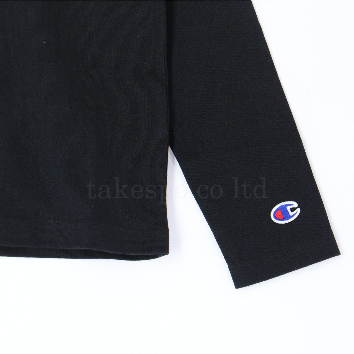 チャンピオン Tシャツ ジュニア ロングスリーブ ブラック ホワイト グレー ネイビー CKY401