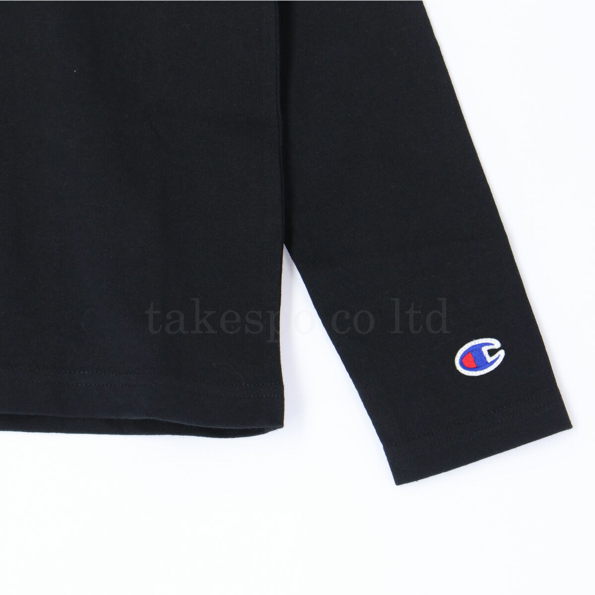 チャンピオン Tシャツ ジュニア ロングスリーブ ブラック ホワイト グレー ネイビー CKY401