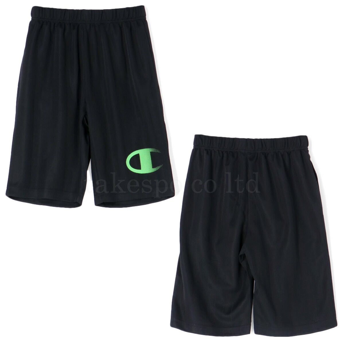 チャンピオン Tシャツ ハーフパンツ 上下 ジュニア T-SHIRT AND SHORTS SET ホワイト ブラック ネイビー CKZSW02