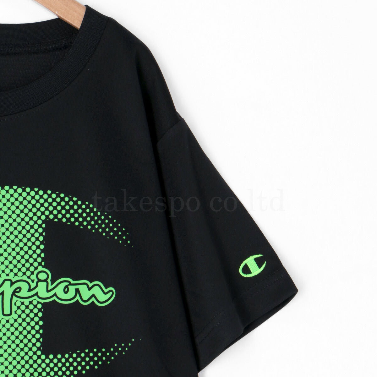 チャンピオン Tシャツ ハーフパンツ 上下 ジュニア T-SHIRT AND SHORTS SET ホワイト ブラック ネイビー CKZSW02