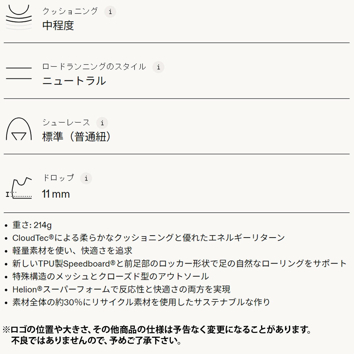 オン シューズ レディース Cloudgo クラウドゴー ブラック ネイビー CLOUDGOW
