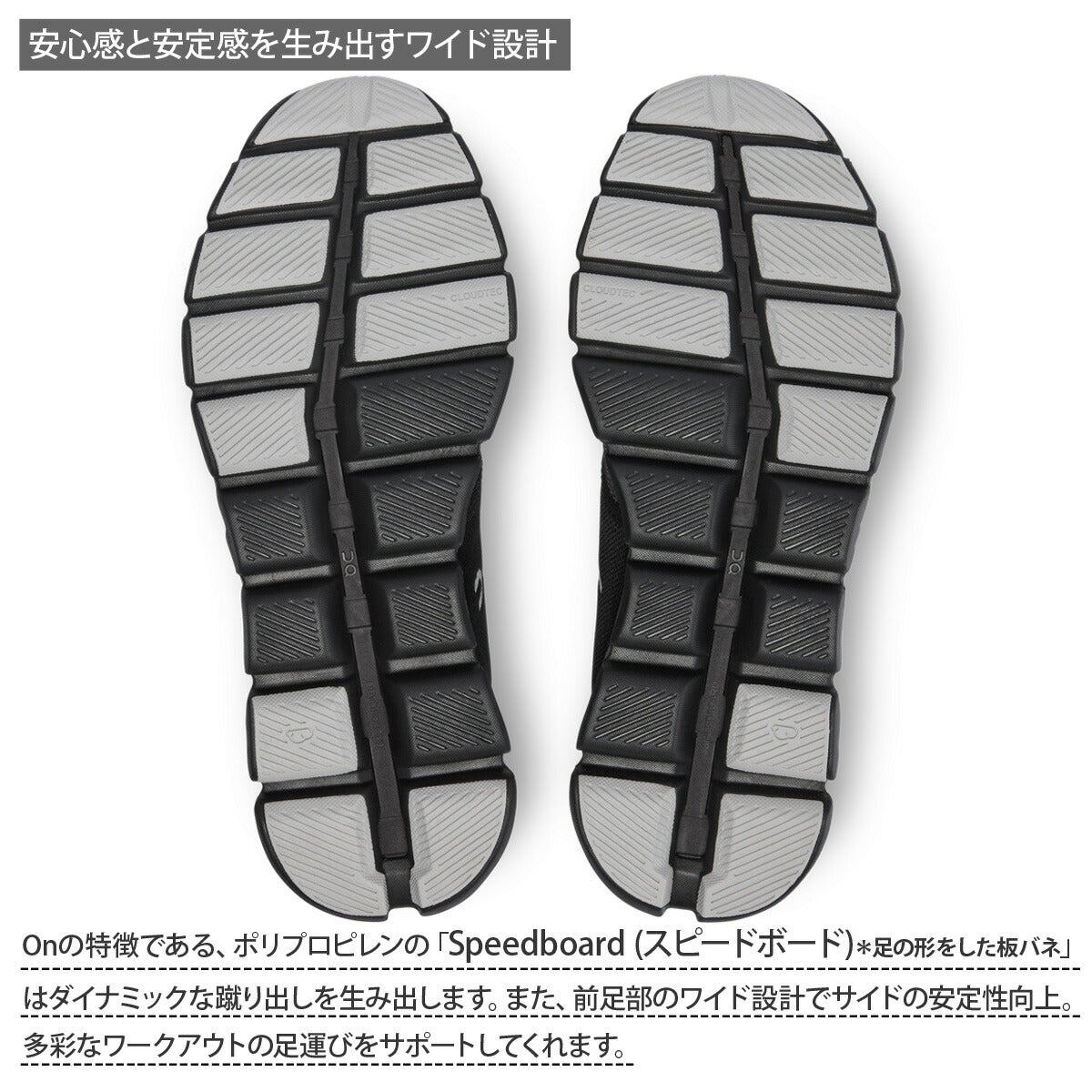 オン シューズ メンズ Cloud X 3 クラウドエックス3 ブラック ホワイト CLOUDXM
