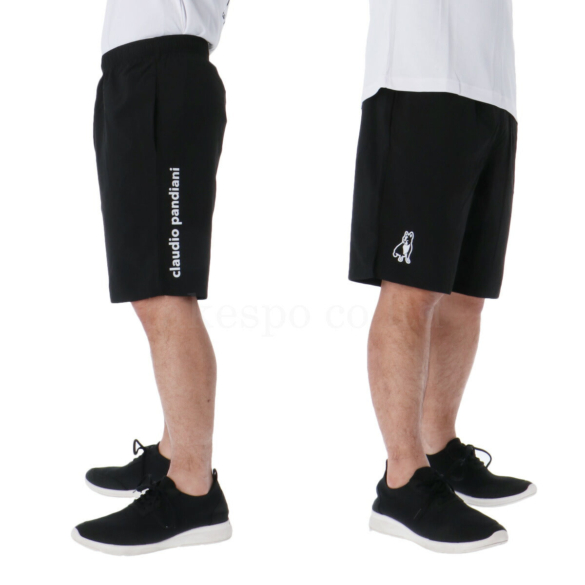 サッカージャンキー Tシャツ ハーフパンツ 上下 メンズ DAL ホワイト ブラック CP25A12
