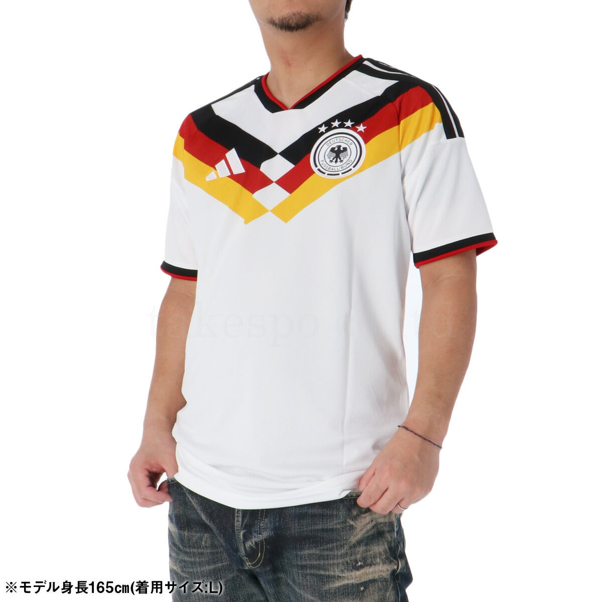 アディダス サッカー レプリカシャツ メンズ ドイツ代表 26 ホーム ホワイト CQ482