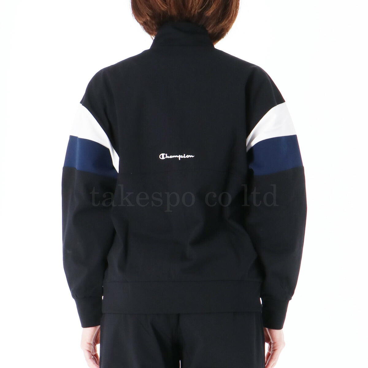 チャンピオン ジャージ 上下 レディース ZIP JACKET LONG PANTS ブラック ネイビー CWASE01