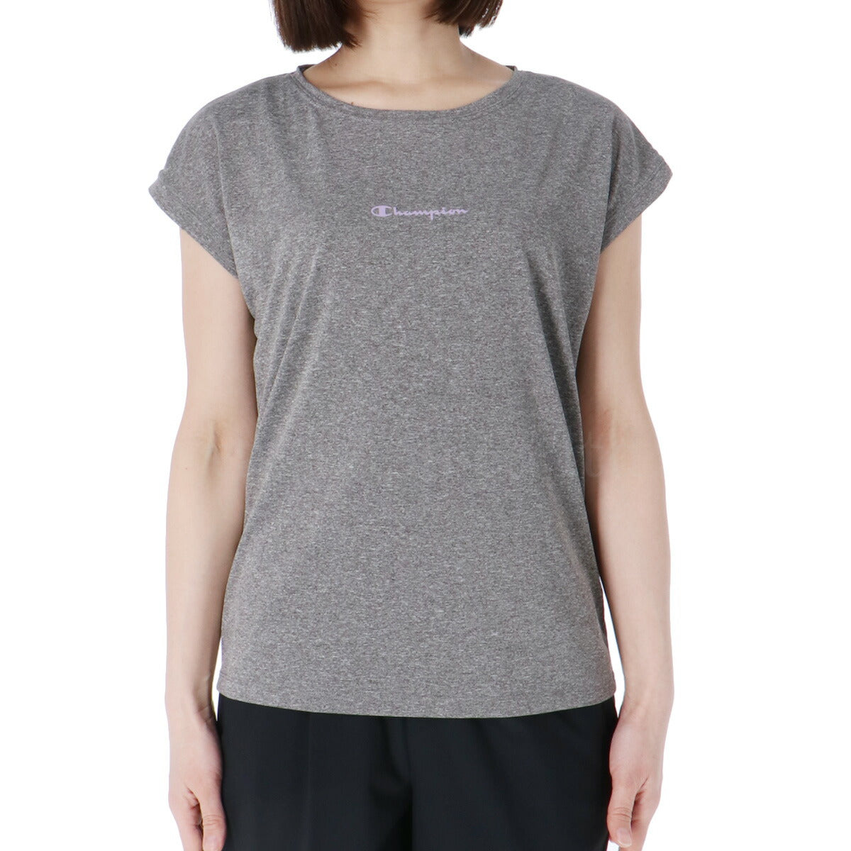 チャンピオン Tシャツ レディース ウィメンズ グレー グリーン ホワイト ピンク CWBS304