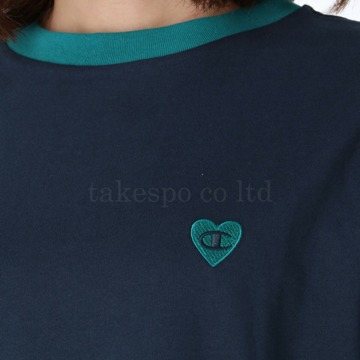 チャンピオン Tシャツ レディース ベージュ ネイビー グリーン ホワイト CWC302