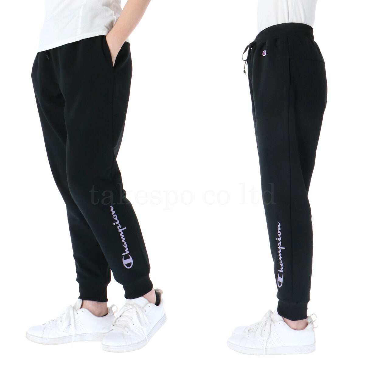 チャンピオン スウェット 上下 レディース テックウィーブ グレー パープル ブラック CWCS002