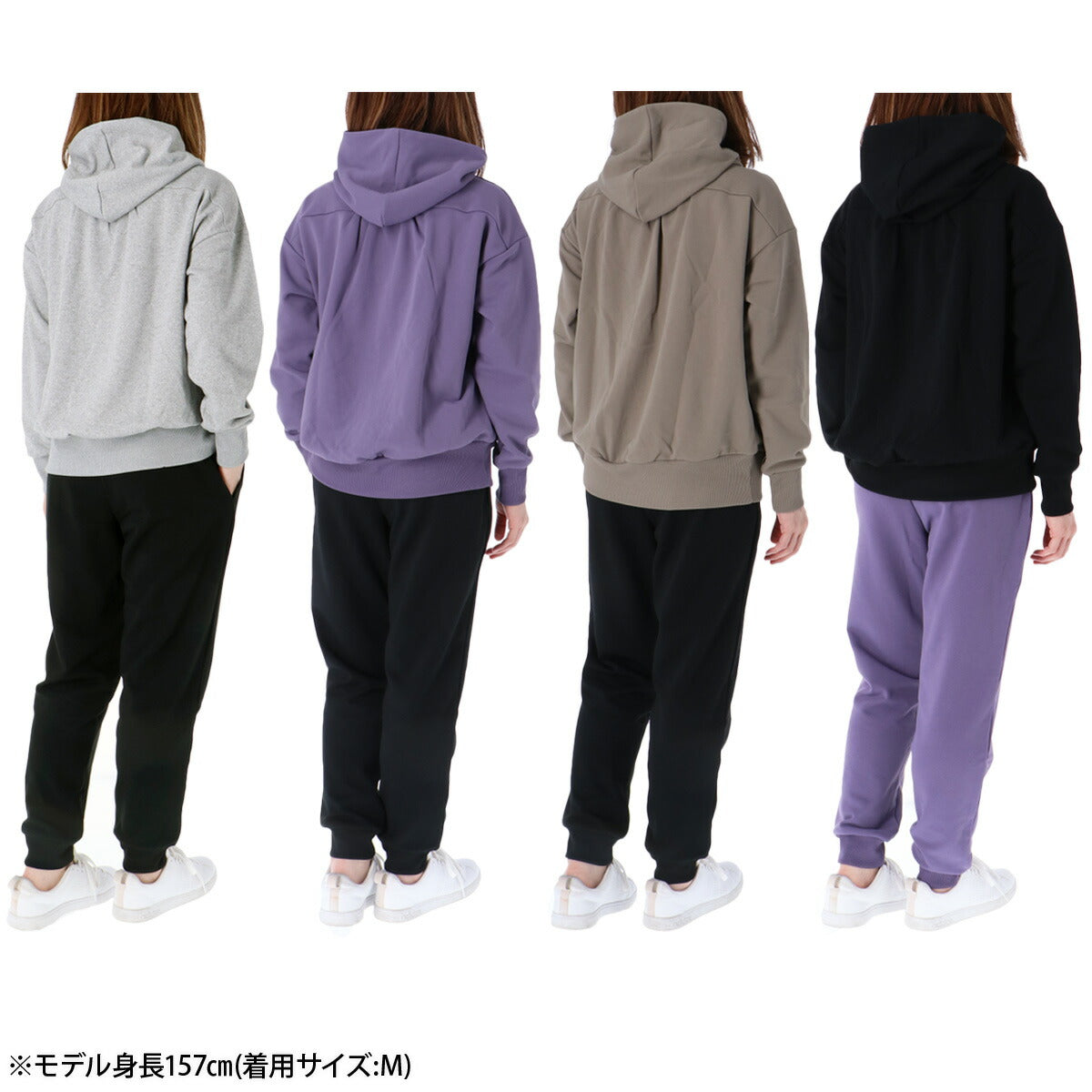 チャンピオン スウェット 上下 レディース テックウィーブ グレー パープル ブラック CWCS103