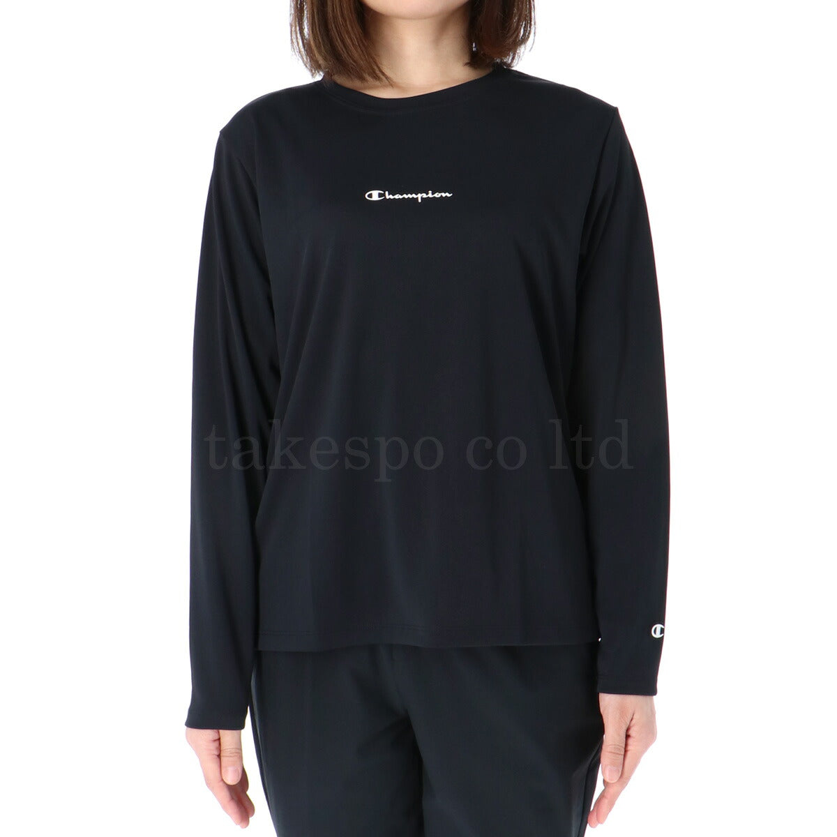 チャンピオン Tシャツ レディース ホワイト ブラック ネイビー CWCS401