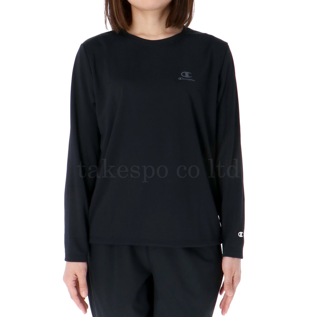チャンピオン Tシャツ レディース ホワイト ブラック ネイビー CWCS402