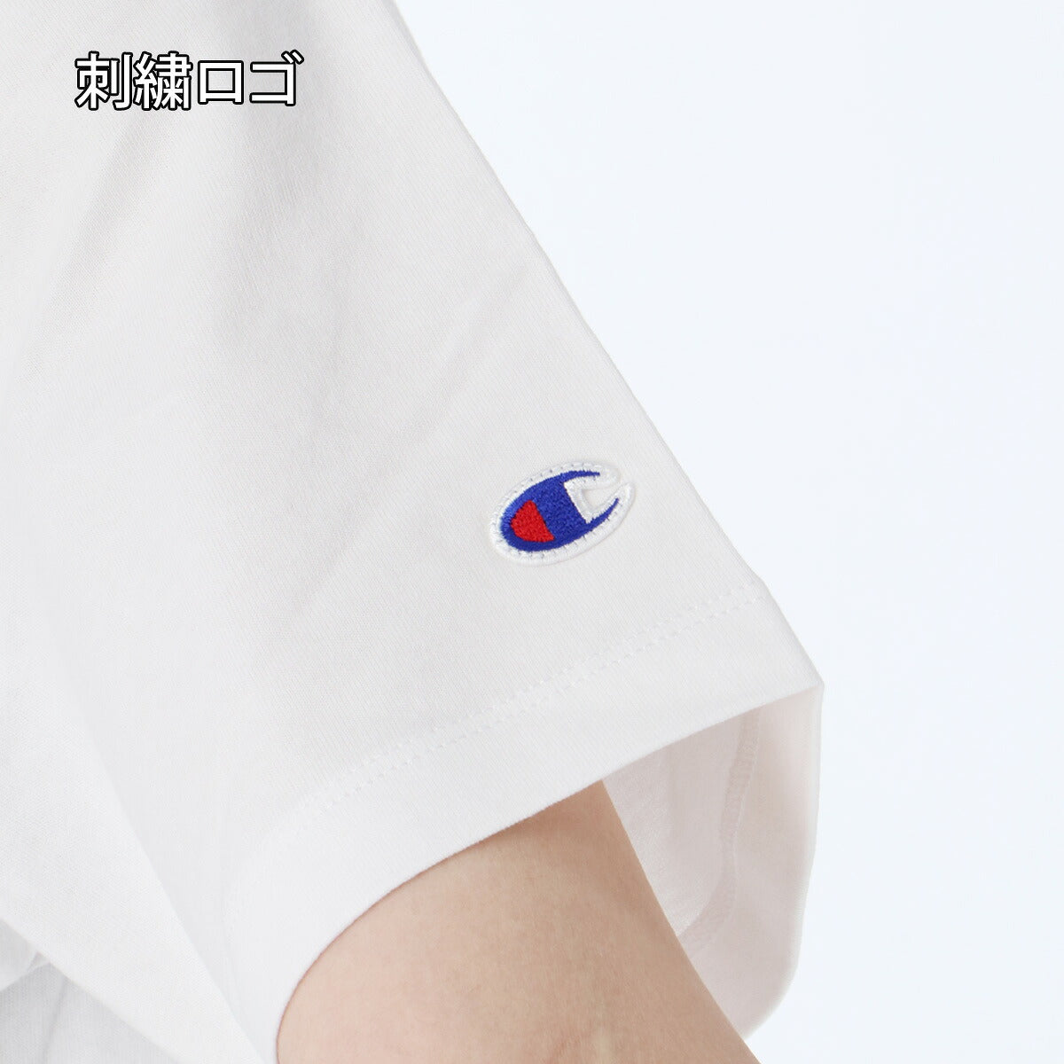 チャンピオン Tシャツ レディース ウィメンズ カジュアルウェア ホワイト ネイビー ブルー オレンジ CWD311