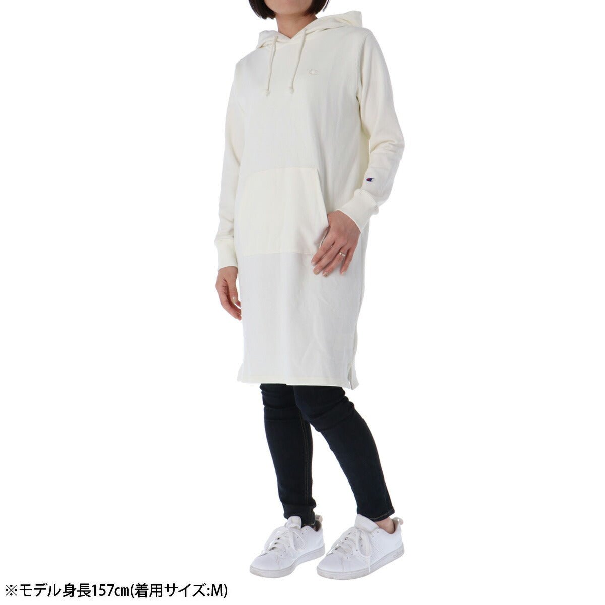 チャンピオン スウェット ワンピース レディース ブランド Champion フード付き カジュアル 裏毛 CWY109 あす楽 3ds SALE セール かわいい 大きいサイズ 有 トップス ウォーキング ウェア スポーツウェア トレーニングウェア スポーツ おしゃれ - 【公式】限定ジャージのタケスポ（Limited jersey takespo）