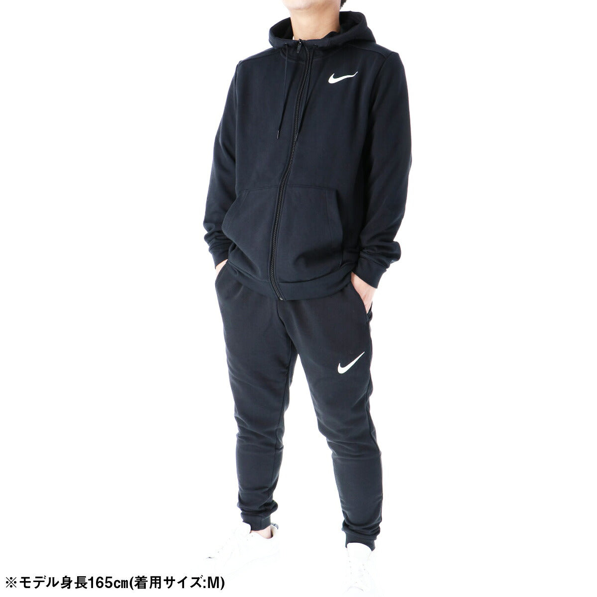 ナイキ スウェット 上下 メンズ Dri-FIT 黒 ブラック CZ6377