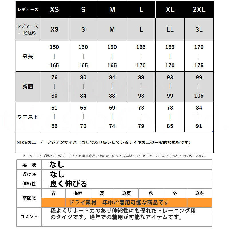 ナイキ タイツ レディース NIKE PRO ナイキプロ 黒 ブラック CZ9780