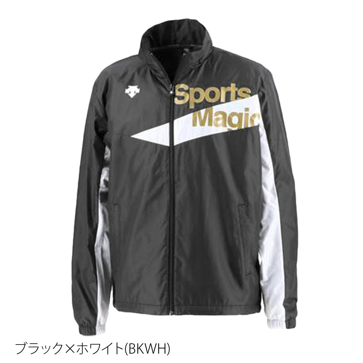 デサント ウインドジャケット メンズ SPORTS MAGIC スポーツマジック ホワイト ブラック DAT3065