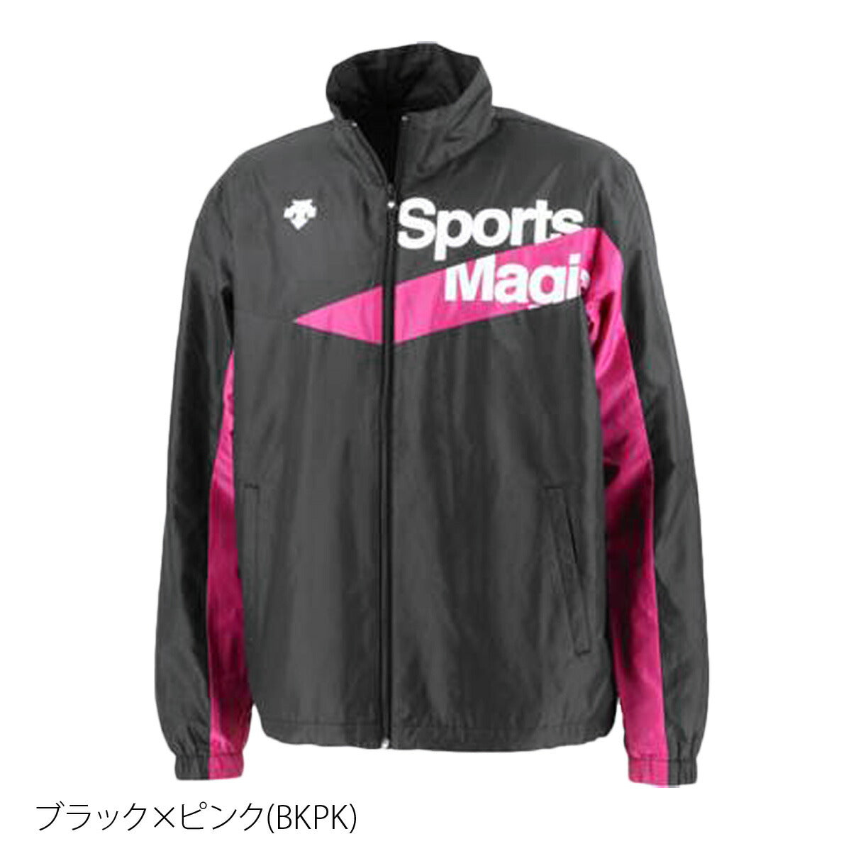 デサント ウインドジャケット メンズ SPORTS MAGIC スポーツマジック ホワイト ブラック DAT3065